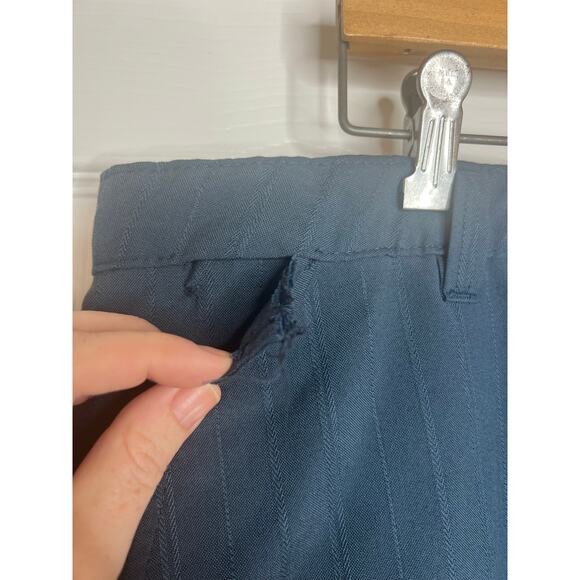 Men's O'Neill Blue Chino Shorts Golf Outdoor Small Rip By Pocket Size 40 - Picture 5 of 8